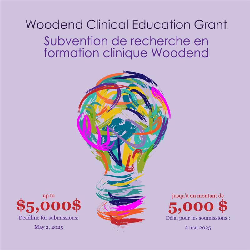 Woodend Grant graphic with 2025 dates