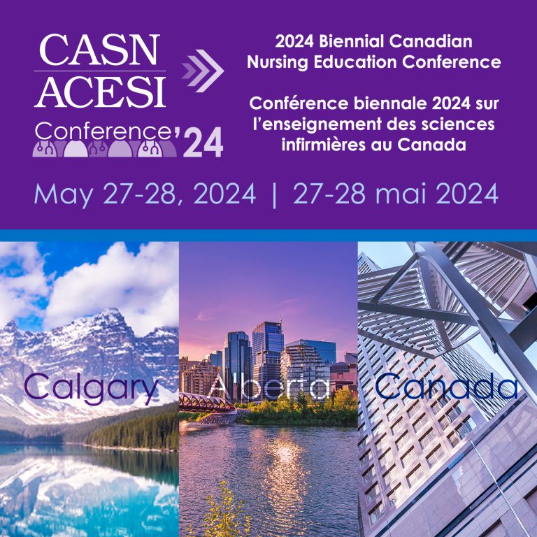 The CASN Biennial Canadian Nursing Education Conference 2024 Canadian