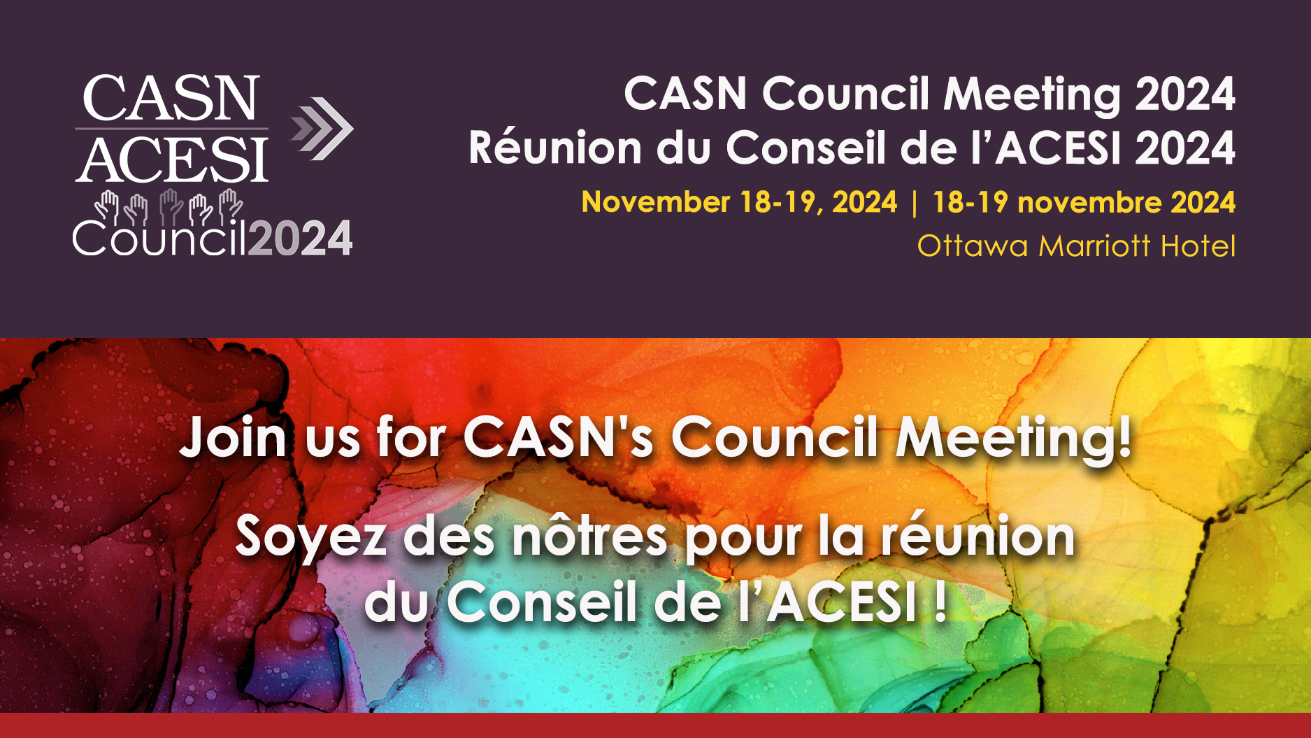 La réunion du conseil 2024 de l’Association canadienne des écoles de sciences infirmières (ACESI)