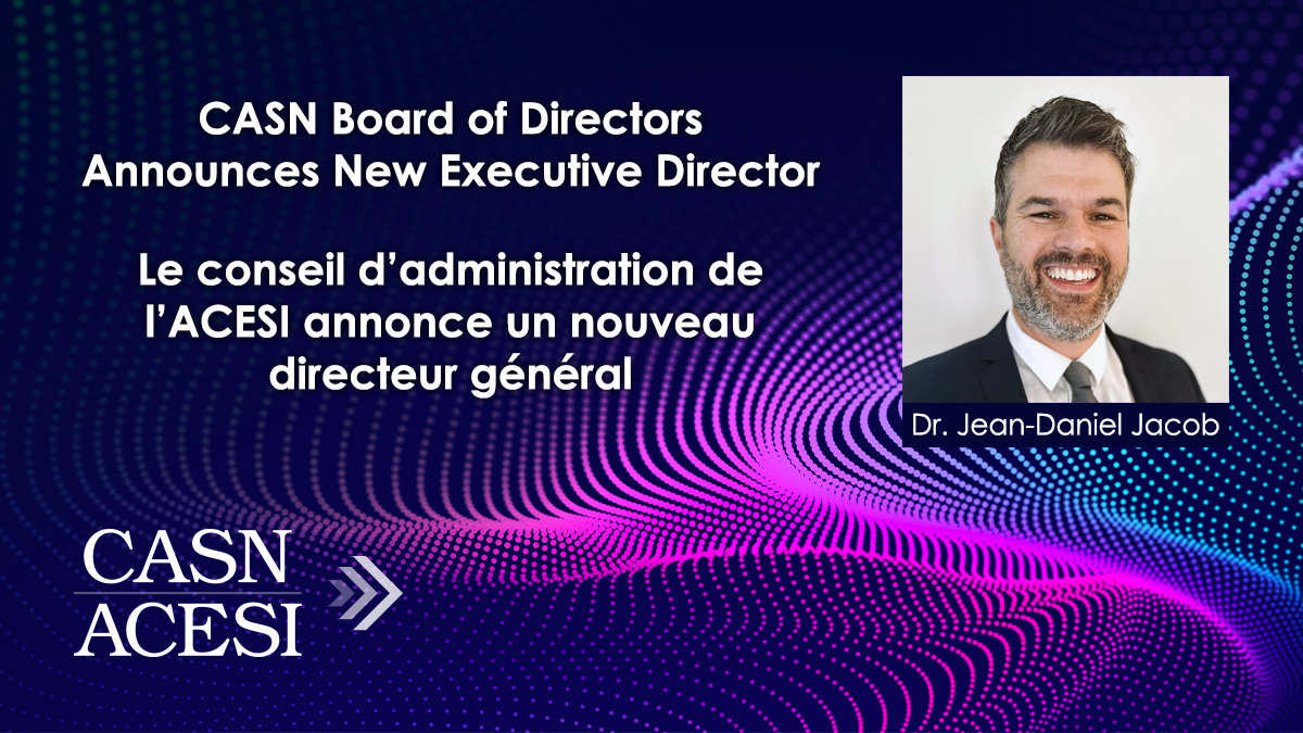 Le conseil d’administration de l’ACESI annonce le nouveau directeur général