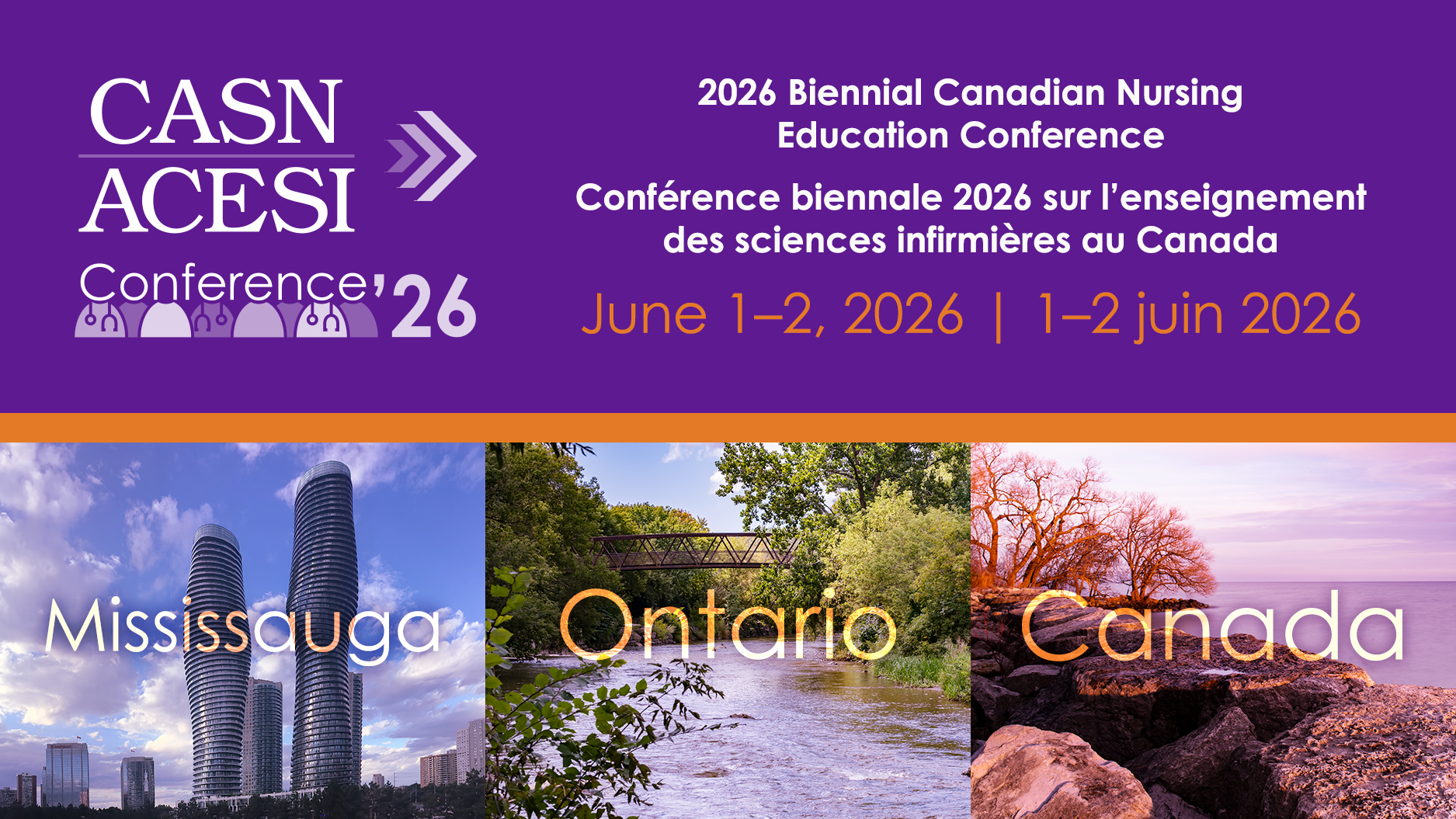 SAVE THE DATE! The CASN Biennial Canadian Nursing Education Conference 2026