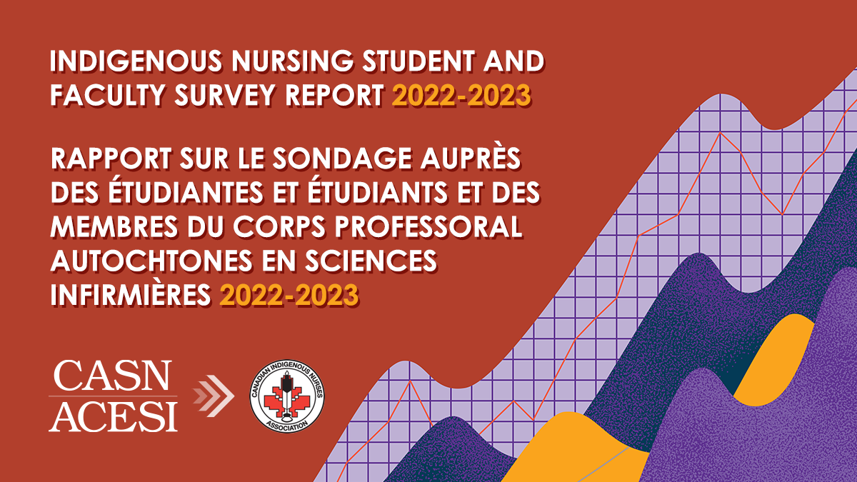 Rapport sur le sondage auprès des étudiantes et étudiants et des membres du corps professoral autochtones en sciences infirmières, 2022-2023